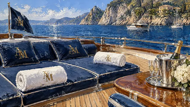 Monogram desktop wallpaper 6 of 10, oil painting
