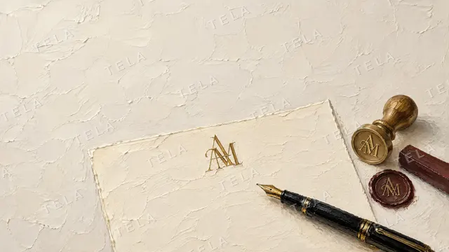 Monogram desktop wallpaper 7 of 10, oil painting