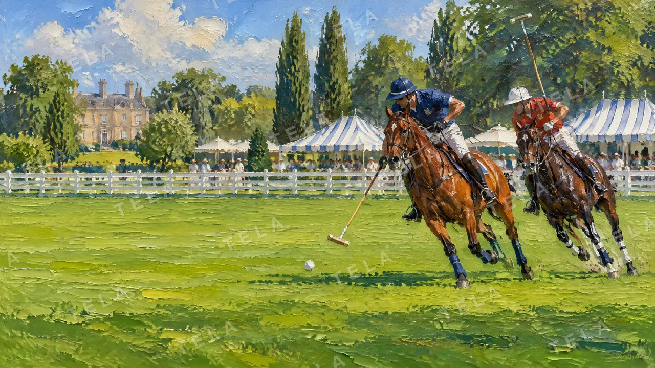 Old Money desktop wallpaper 1 of 10, oil painting