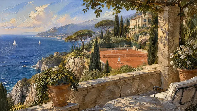 Old Money desktop wallpaper 2 of 10, oil painting