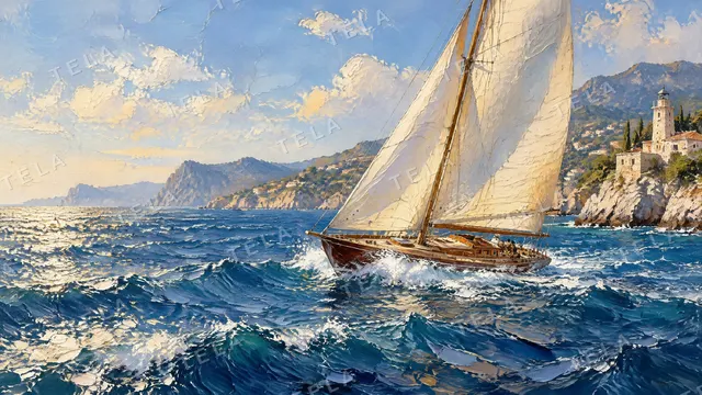 Old Money desktop wallpaper 3 of 10, oil painting