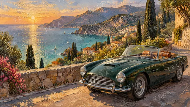 Old Money desktop wallpaper 4 of 10, oil painting