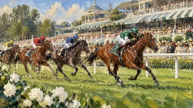 Old Money desktop wallpaper 6 of 10, oil painting